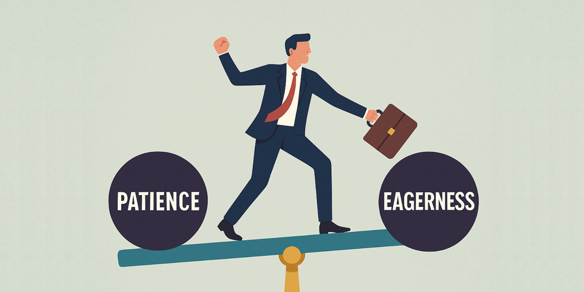 Why Entrepreneurs Need Both Patience and Eagerness to Succeed